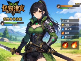 怪物猎人荒野异常流配装,怎么配装,武器推荐,技能怎么选择,片手剑配装思路