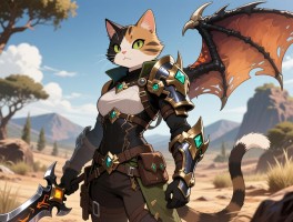 怪物猎人荒野猫配装,护锁刃龙α怎么获得,随从猫装备技能怎么选,猫配装推荐