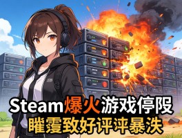 Steam爆火游戏停服服务器崩溃致好评暴跌