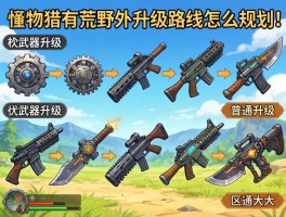 怪物猎人荒野武器升级路线怎么规划？机械武器升级和普通升级区别大吗？