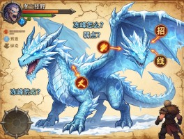 怪物猎人荒野地图上的冻峰龙,冻峰龙怎么打,弱点是什么,冻峰龙招式解析