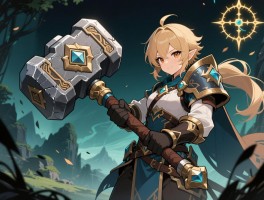 艾尔登法环锤子攻略,巨锤武器怎么获得,大锤流加点技巧