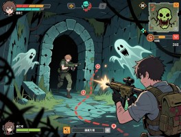 古墓逃亡攻略,人类逃亡路线,生化幽灵技巧,如何选择阻击点位,怎样避免感染