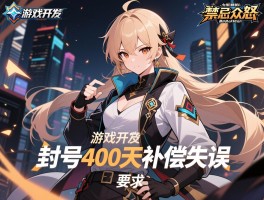 游戏开服忽视禁忌引众怒 封号400天补偿失误