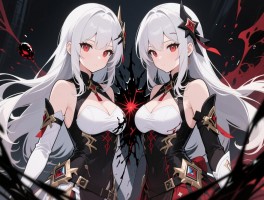 安久奈白：她为什么被黑奈吸收,安久奈白实力什么等级,双胞胎结局如何