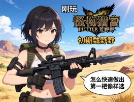 刚玩怪物猎人荒野，初期武器怎么选？怎么快速做出第一把像样武器