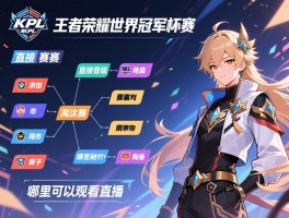 KPL王者荣耀世界冠军杯赛程,赛制如何安排,哪些队伍直接晋级淘汰赛,哪里可以观看直播