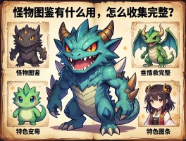 怪物图鉴有什么用,怎么收集完整,哪些游戏有特色图鉴系统