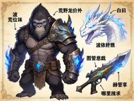 怪物猎人荒野武器图片，波衣龙武器外观如何，白炽龙武器图鉴哪里找，赫猿兽装备设计怎么样