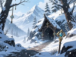 艾尔登法环雪地攻略,雪山怎么去,符节怎么获得,隐藏道路在哪里