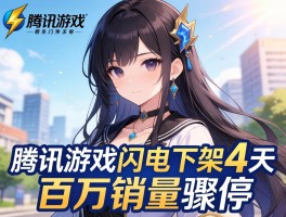 腾讯游戏闪电下架4天百万销量骤停