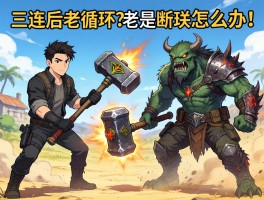 大佬们，怪物猎人荒野大锤连招怎么循环？三连后老是断档怎么办！