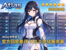 Atlas官方回应差评V10.0优化服务器