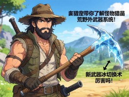 老猎人带你了解怪物猎人荒野武器系统，怎么切换武器，新武器冰镐厉害吗