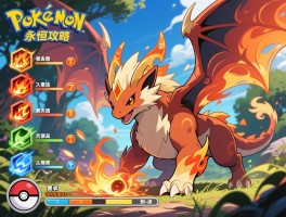 口袋妖怪永恒之焱攻略,初始精灵怎么选,技能如何搭配,神兽在哪里抓