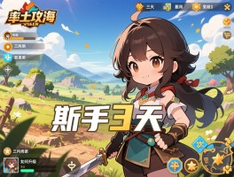 率土之滨新手3天攻略,如何快速开荒,三天内如何升级,新手期怎么利用