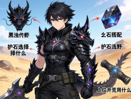 怪物猎人荒野配装，黑蚀龙套装怎么搭配,护石选择什么,上位开荒用什么装备