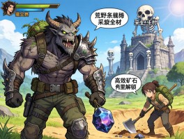 怪物猎人荒野采集素材,采集员在哪里解锁,高效矿石怎么采,骨冢在哪里找