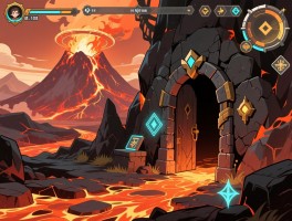 艾尔法登环火山攻略，怎么传送最快,隐藏门在哪,支线怎么做