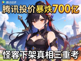 腾讯股价暴跌700亿 怪猎下架真相三重考