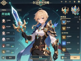 艾尔法登环攻略,开局职业怎么选,新手如何快速获得神器,推图顺序有什么讲究