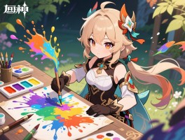 原神活动染色攻略,颜料怎么解锁,飞漆溅彩怎么拿高分,染色技巧有哪些