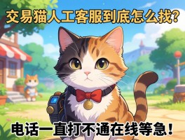 交易猫人工客服到底怎么找？电话一直打不通在线等急！