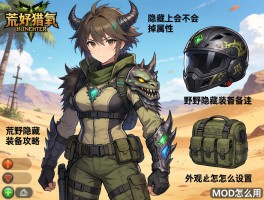 怪物猎人荒野隐藏装备攻略,隐藏头盔会不会掉属性,外观装备怎么设置,MOD怎么用