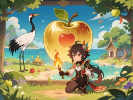 原神活动攻略壁画，金苹果群岛壁画位置在哪,鹤观岛六壁画火把怎么点,壁画任务奖励有哪些