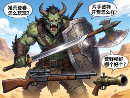 怪物猎人荒野带盾的武器,片手剑怎么玩,盾斧开荒怎么样,长枪和铳枪哪个好