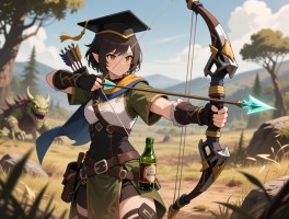 荒野怪物猎人弓箭配装,毕业配装如何搭配,技能优先级怎么排,瓶子选择哪个好