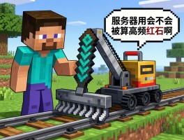 我的世界刷铁轨机怎么做？服务器用会不会被算高频红石啊？