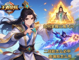 姜子牙连招技巧王者荣耀,如何掌握三角大闪,二技能怎么必中,高端局怎么用