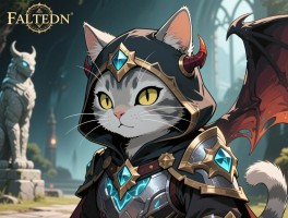 艾尔登法环石像猫攻略,石像猫弱什么属性,怎么获得小恶魔头罩