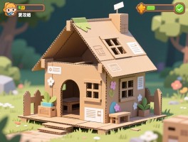 纸屋攻略丨纸板小屋如何搭建更牢固,纸屋设计灵感哪里找,纸箱房子怎么装饰更美观