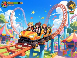 疯狂过山车怎么设计最刺激,游乐场哪里好玩,游戏怎么通关？