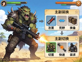 怪物猎人荒野切换武器，怎么设置主副装备？战斗中如何快速切换？