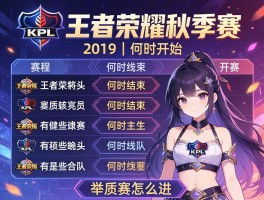 KPL王者荣耀秋季赛赛程2019丨何时开始,何时结束,有哪些战队,季后赛怎么进