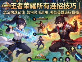 王者荣耀所有连招技巧丨怎么快速记住,如何灵活运用,哪些英雄连招最强？