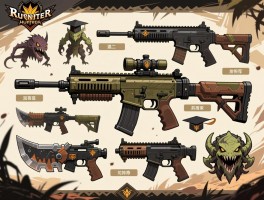 怪物猎人荒野素材武器推荐,开荒武器怎么选,毕业装备如何搭配