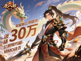 天龙八部荣耀版公测预约破30万竖版MMO战否