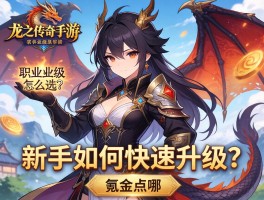 龙之传奇手游丨三大职业怎么选？新手如何快速升级？氪金点有哪些？