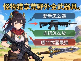 怪物猎人荒野全武器演示,新手怎么选,连招怎么放,哪个武器最强