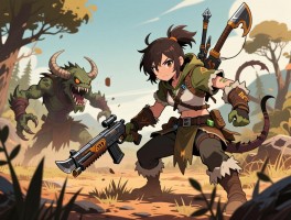 荒野猎人的怪物简单攻略,怪物弱点怎么找,新手打不过怎么办,武器怎么选