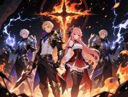 永夜降临复苏灼烧站位,平民玩家怎么搭配,雷迪克怎么保护后排,希尔和茜希雅谁站中间