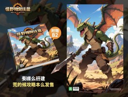 怪物猎人荒野攻略本实体书,附赠B2海报吗,内容有哪些,什么时候发售