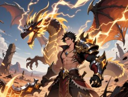 大家觉得怪物猎人荒野里哪个BOSS最帅？我被煌雷龙特效惊艳到了！