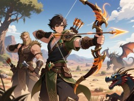 大佬们，怪物猎人荒野的弓怎么配装啊？2025年最新版求推荐，龙之箭流靠谱不？