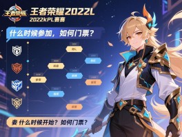 王者荣耀2022kpl赛程安排,有哪些战队参加,什么时候开始,如何购票？