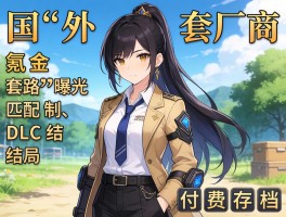 国外厂商氪金套路曝光匹配制、DLC结局、付费存档